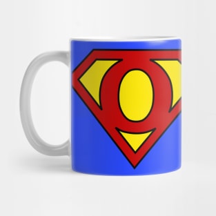 Superhero Symbol Letter O Mug